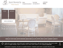 Tablet Screenshot of hotel-donatella.it